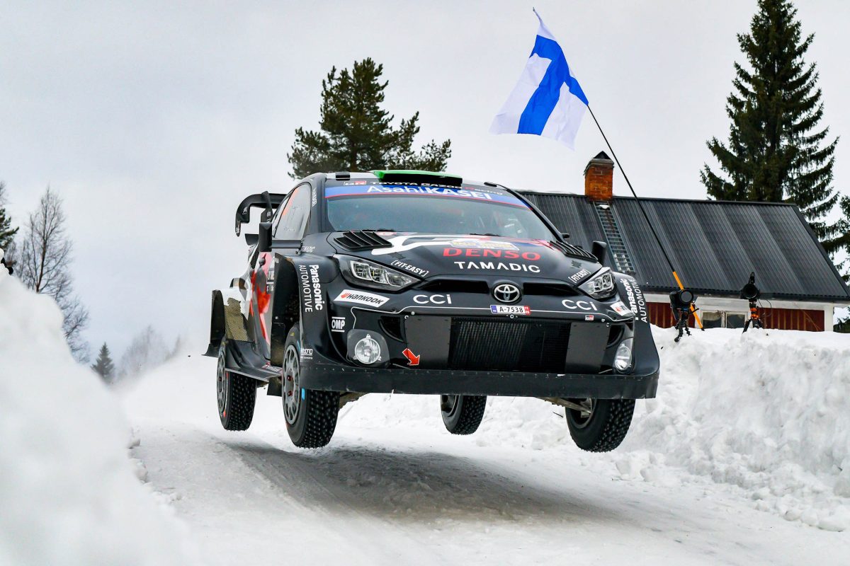 Elfyn Evans clings on to Rally Sweden lead