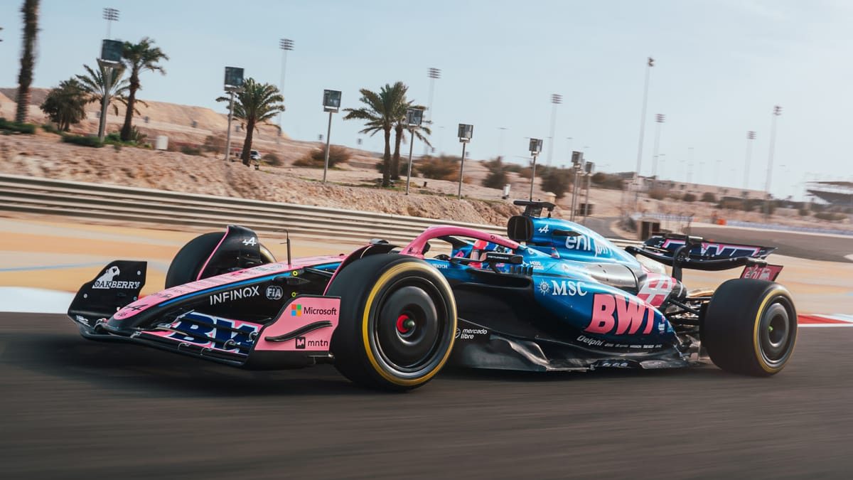 The Future of Formula 1: Alpine Unveils Cutting-Edge 2025 Car at Bahrain Grand Prix