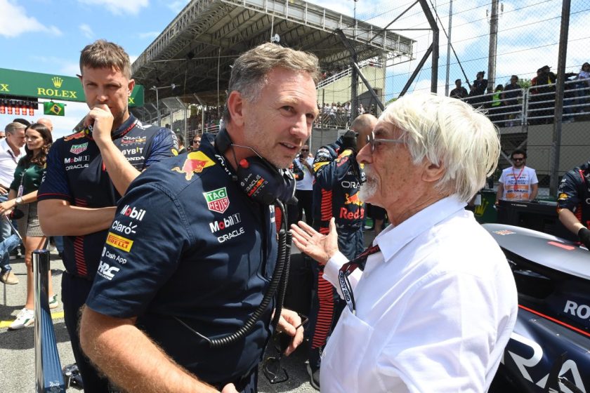 Red Bull boss Christian Horner holds meeting with ex-F1 chief Bernie Ecclestone