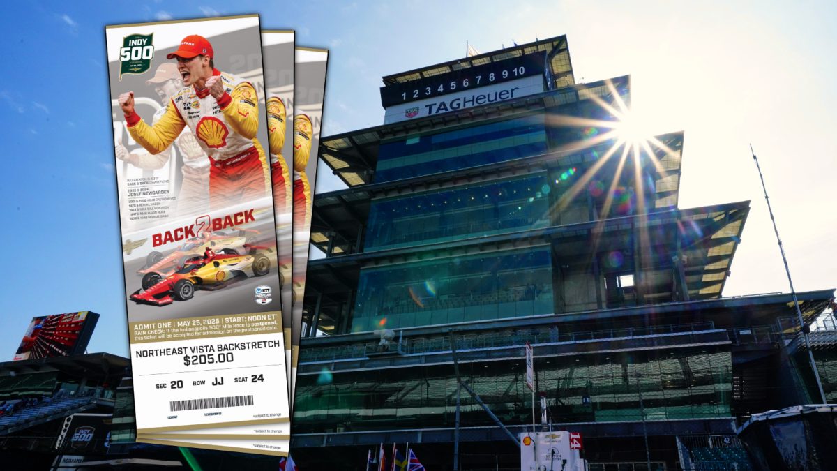 Ticket design for 109th Indianapolis 500 revealed