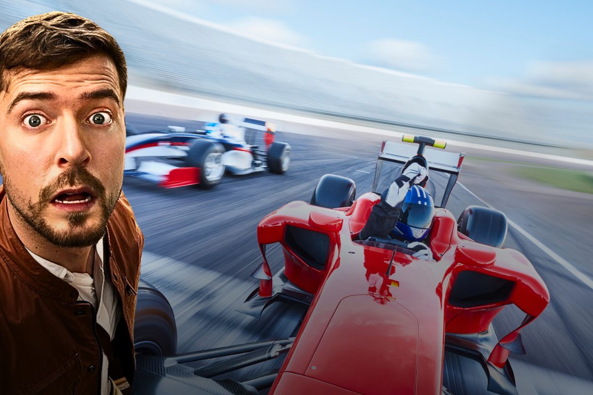 YouTube sensation MrBeast CRASHES in bizarre racing incident