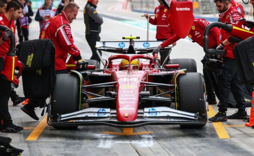 New Ferrari ‘a good improvement’ despite early Hamilton stoppage