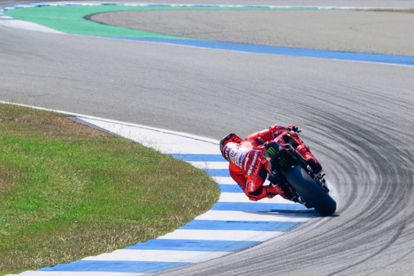 Marc Marquez takes pole for factory Ducati MotoGP debut