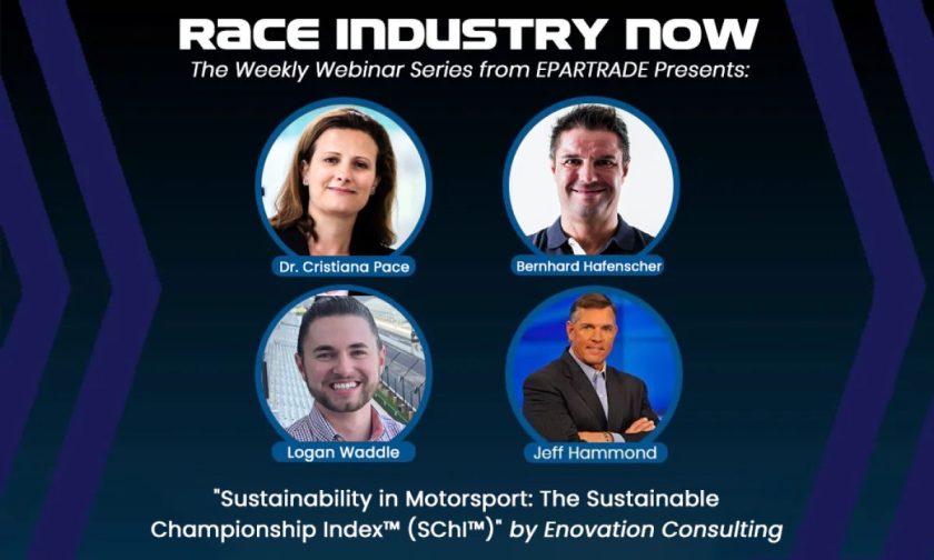 Race Industry Now tech webinar: "Sustainability in Motorsport: The Sustainable Championship Index"