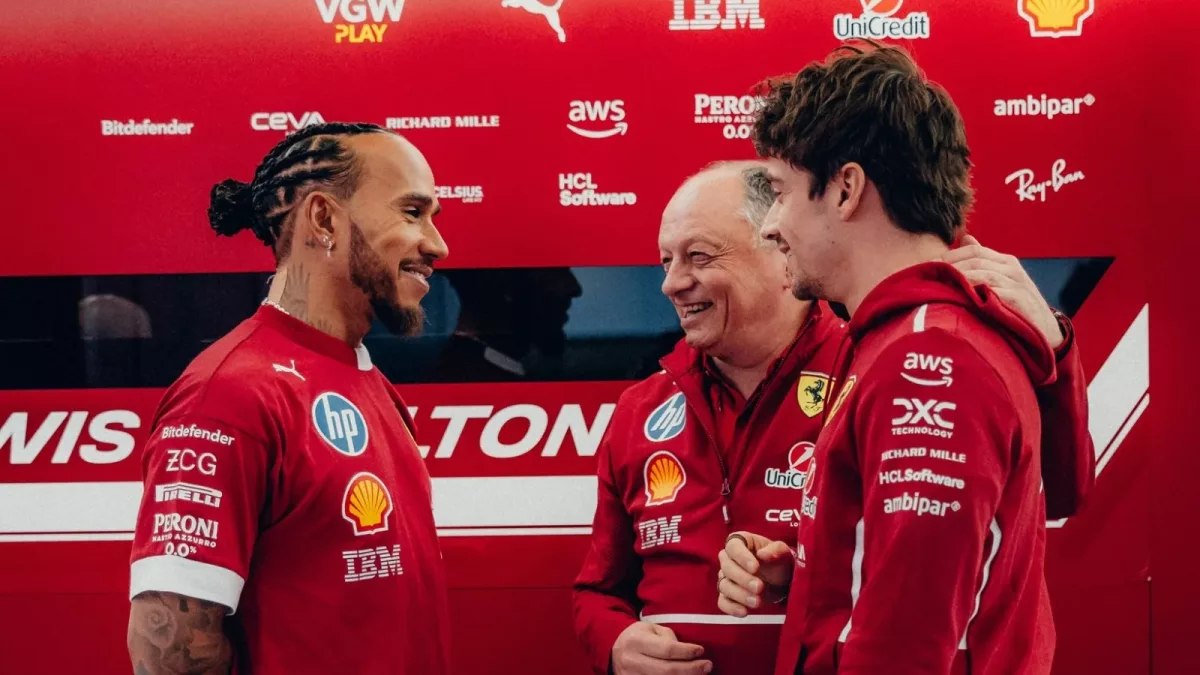 Driving in Style: How Lewis Hamilton's Presence will Elevate Charles Leclerc's Ferrari Journey