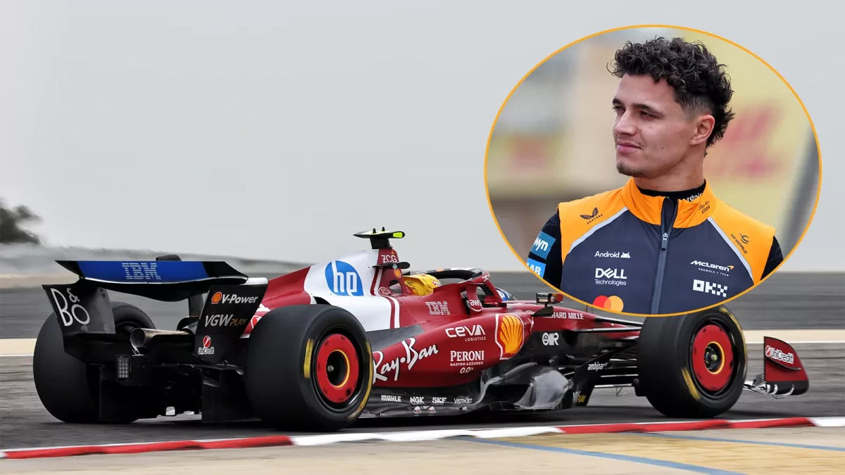 Potential Power Play: Lando Norris Eyes Following in Lewis Hamilton's Footsteps with Ferrari F1 Move