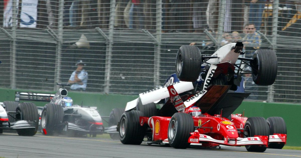 Terrifying Revisited: Schumacher Soars in Intense Australian GP Start Crash