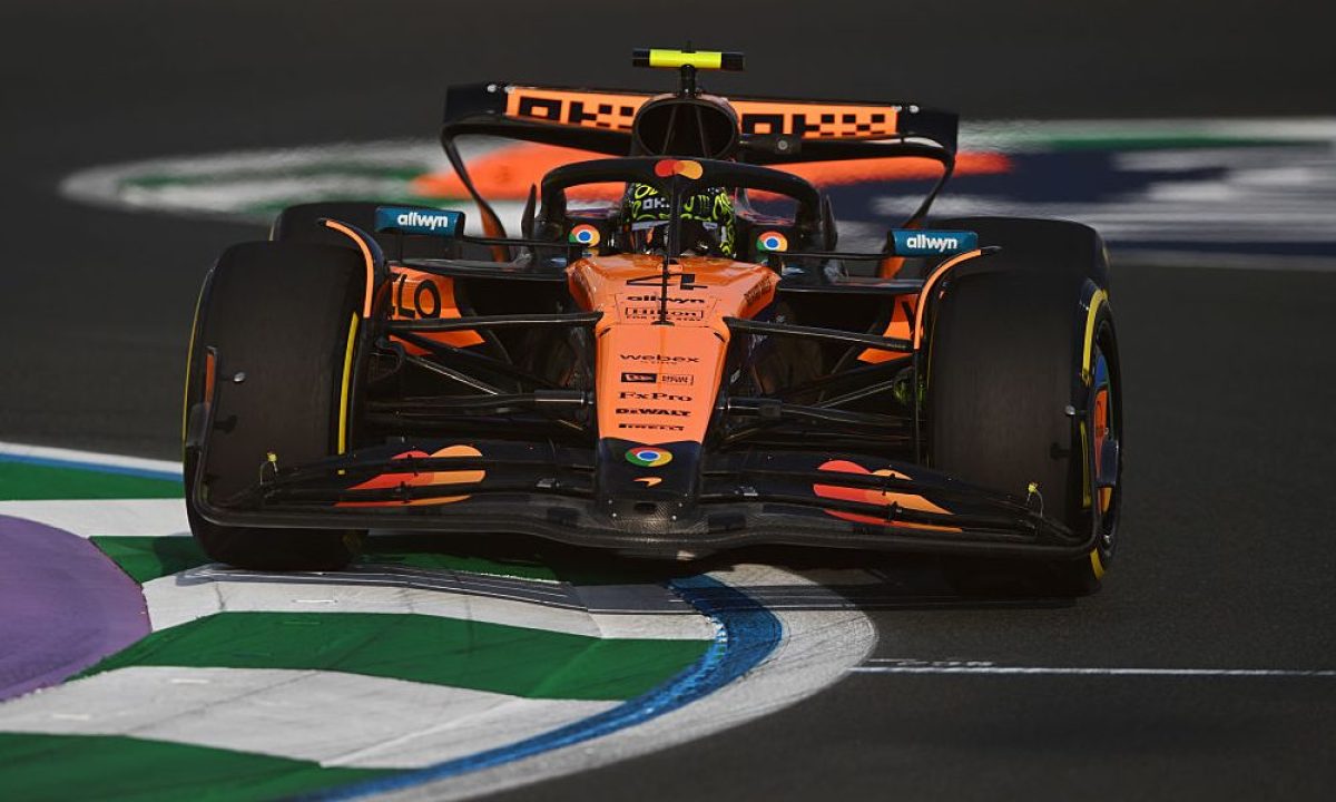 Norris Secures Dominance for McLaren in Thrilling Saudi Practice Session