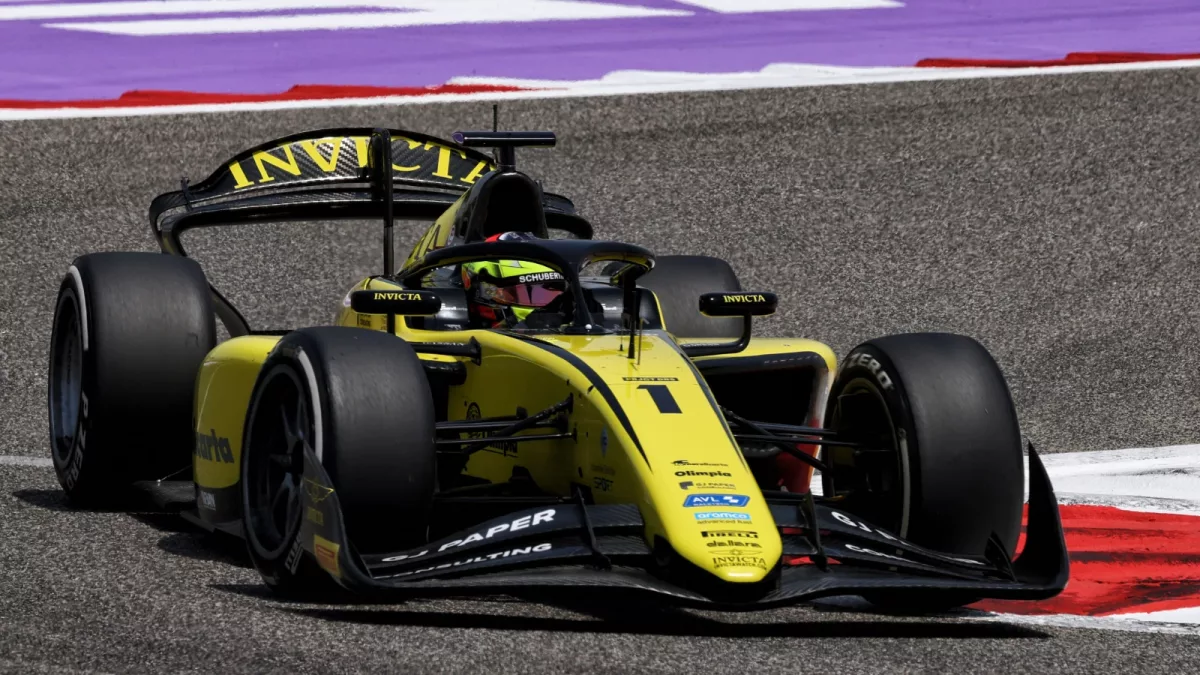 Rising Star Leonardo Fornaroli Secures Historic F2 Pole Position in Bahrain