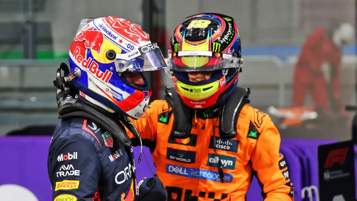 Max Verstappen suspects beating McLarens to Saudi Arabia F1 win a tall order