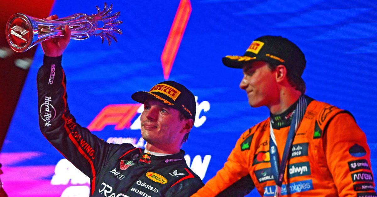 Max Verstappen makes Oscar Piastri title threat judgement after duel defeat