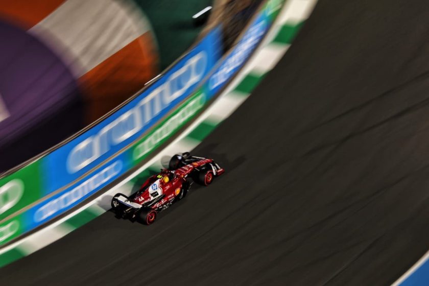 In Pursuit of Harmony: The Dynamics Between Hamilton and Ferrari's F1 Car