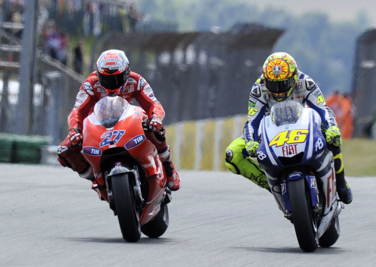 Redefining Racing: A Deep Dive into Valentino Rossi's Dangle and Casey Stoner's Middle-Finger Brake