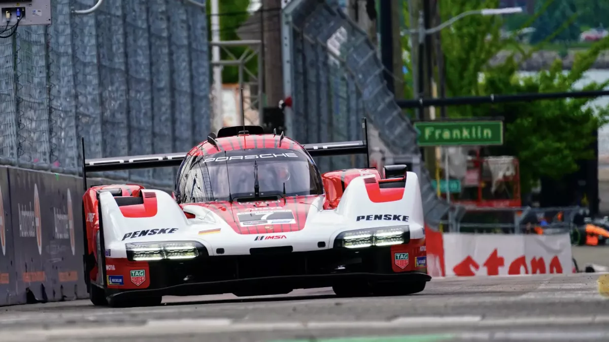 Nick Tandy of Porsche Penske Dominates IMSA Pre-Race Detroit Practice