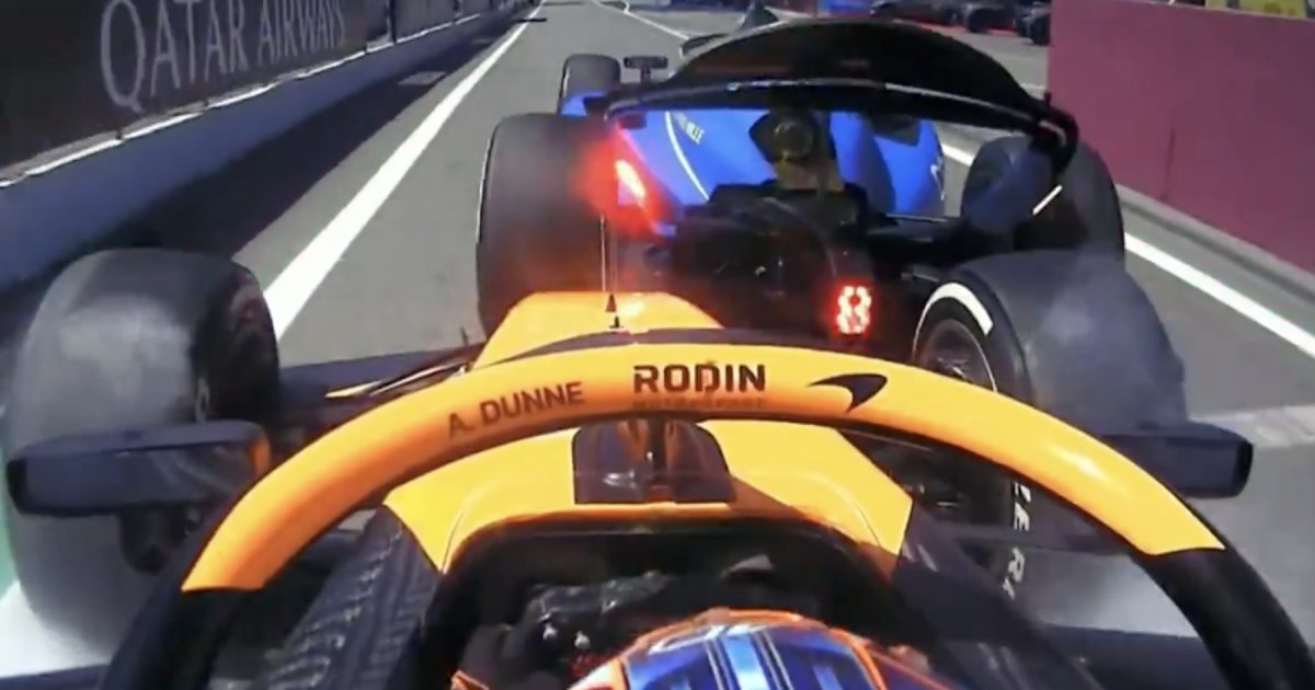 McLaren Rising Star Teetering on the Brink: Faces Impending Race Ban with Double Grid Penalty