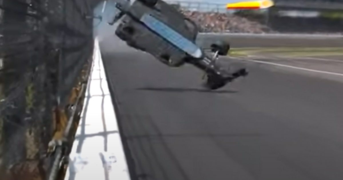 Cadillac F1 hopeful suffers terrifying Indy 500 qualifying crash