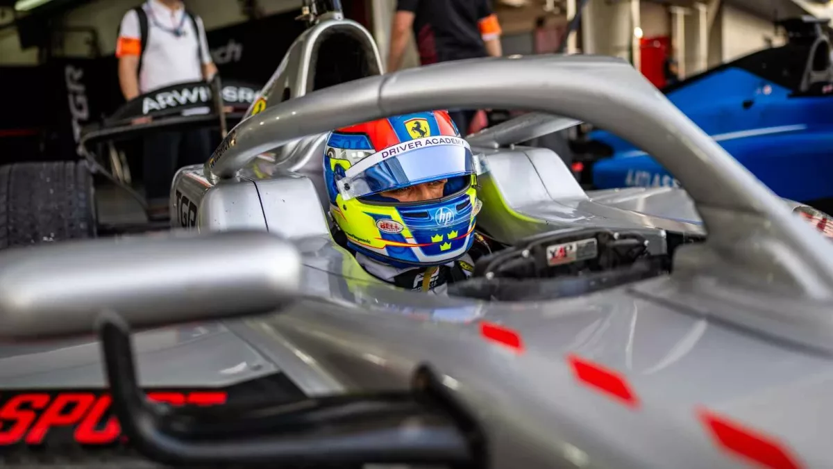 Dino Beganovic Secures Dominant Pole Position in Dramatic Imola F2 Qualifying