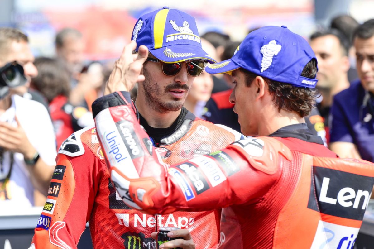 Navigating the Complexities: Marc Marquez and Pecco Bagnaia's Interaction with Ducati Management