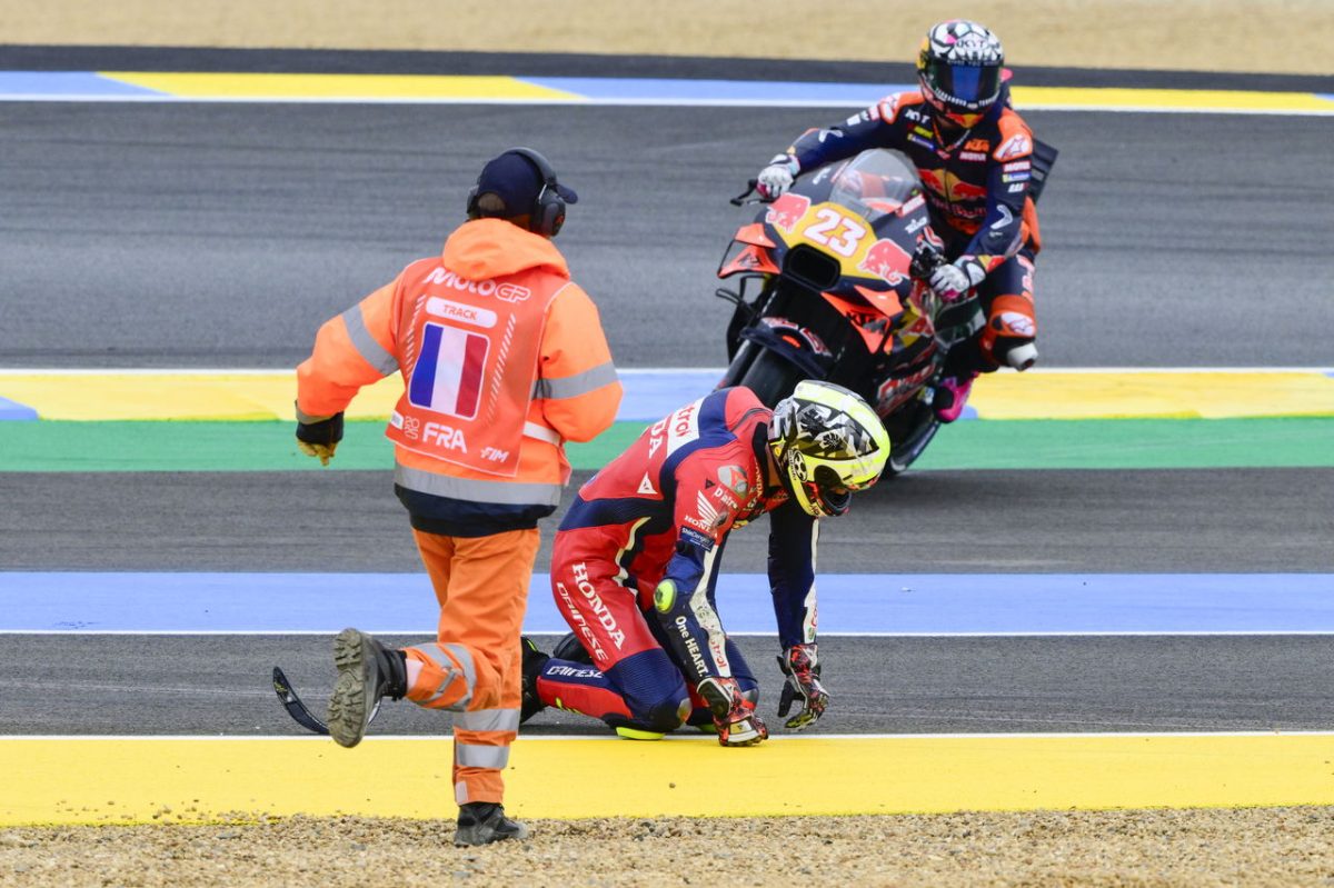 Joan Mir's Determination Shines Through in the Wake of French MotoGP Crash