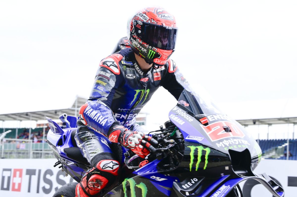 Fabio Quartararo Reflects on Polesitter Position for British MotoGP Race: A Stormy Sunday Showdown Ahead