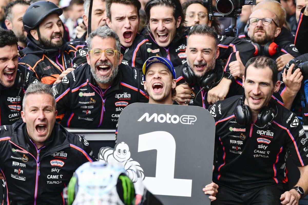 Revving Towards Victory: Aprilia's Triumph at the British MotoGP Races