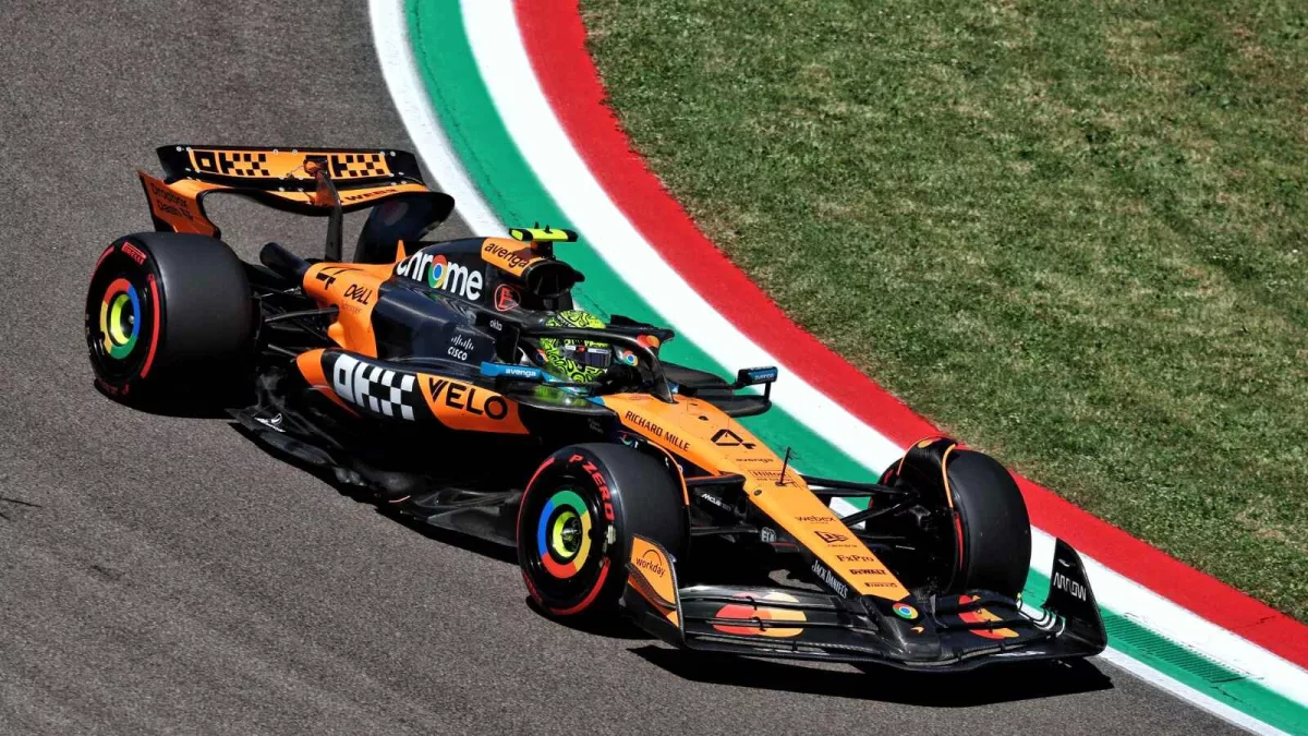 Racing for Success: Lando Norris Leads McLaren's Charge at Imola