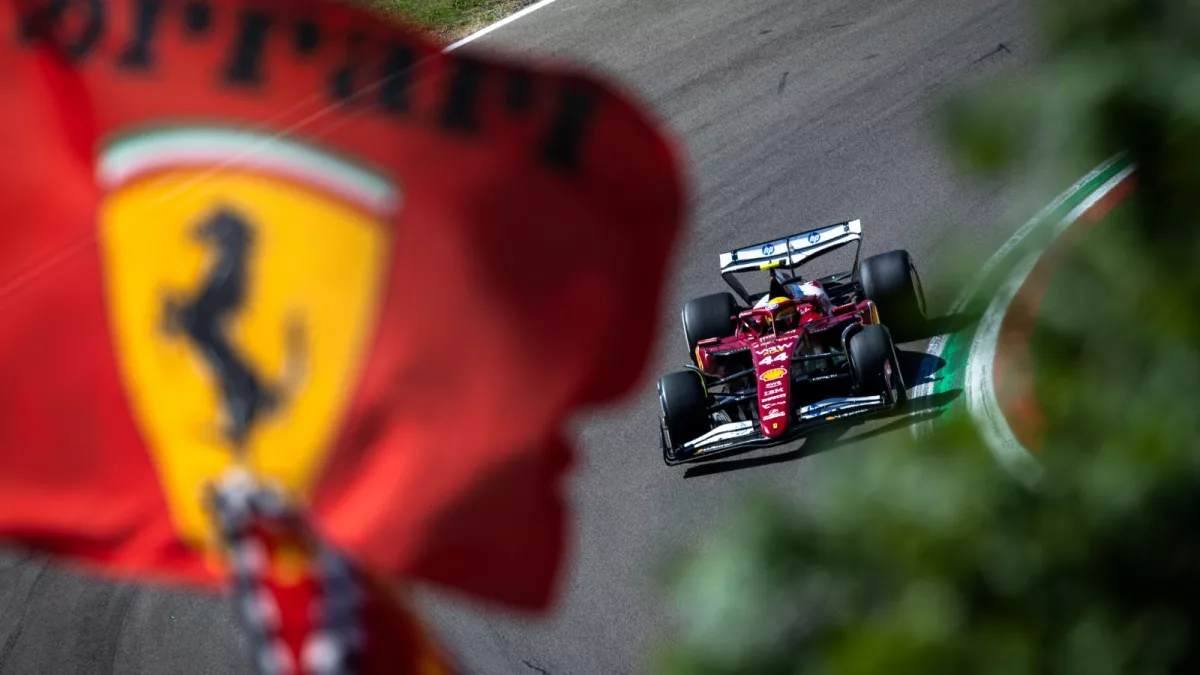 Unleashing the Potential: Lewis Hamilton and Ferrari Forge a Winning Partnership at Imola