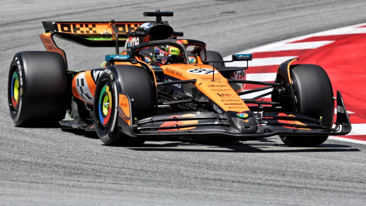 Piastri Dominates FP2 as Russell Chases in F1 Spanish GP Showdown