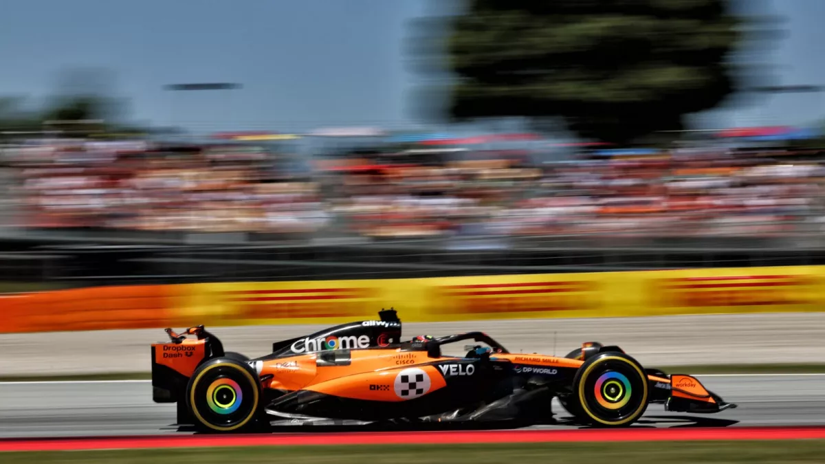Rising Star Oscar Piastri Dominates McLaren Practice in Spain