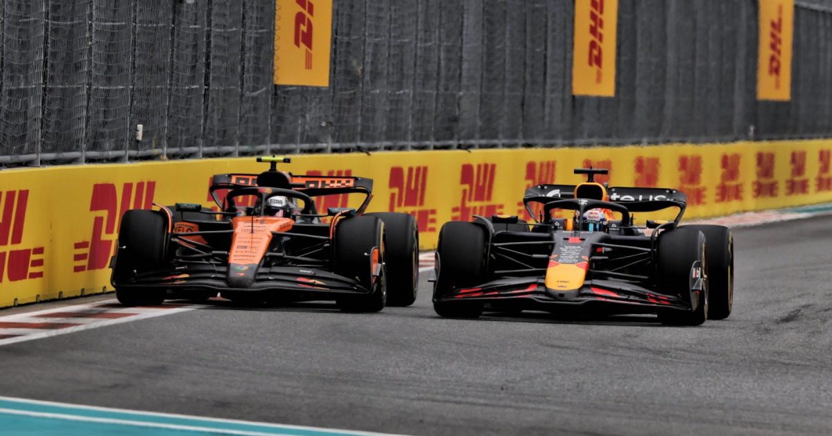 Battle of the Titans: Lando Norris Takes Aim at Max Verstappen's Racing Tactics