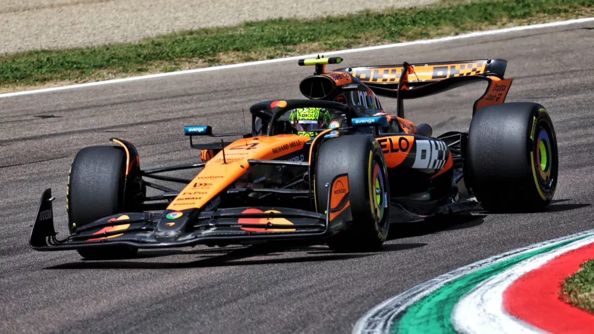 McLaren Dominates Imola Practice with Norris Leading the Charge