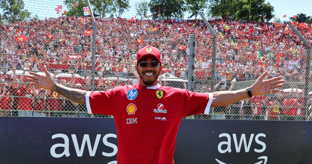 Champion's Verdict: Lewis Hamilton Left in Awe by Vintage Ferrari Performance at Imola