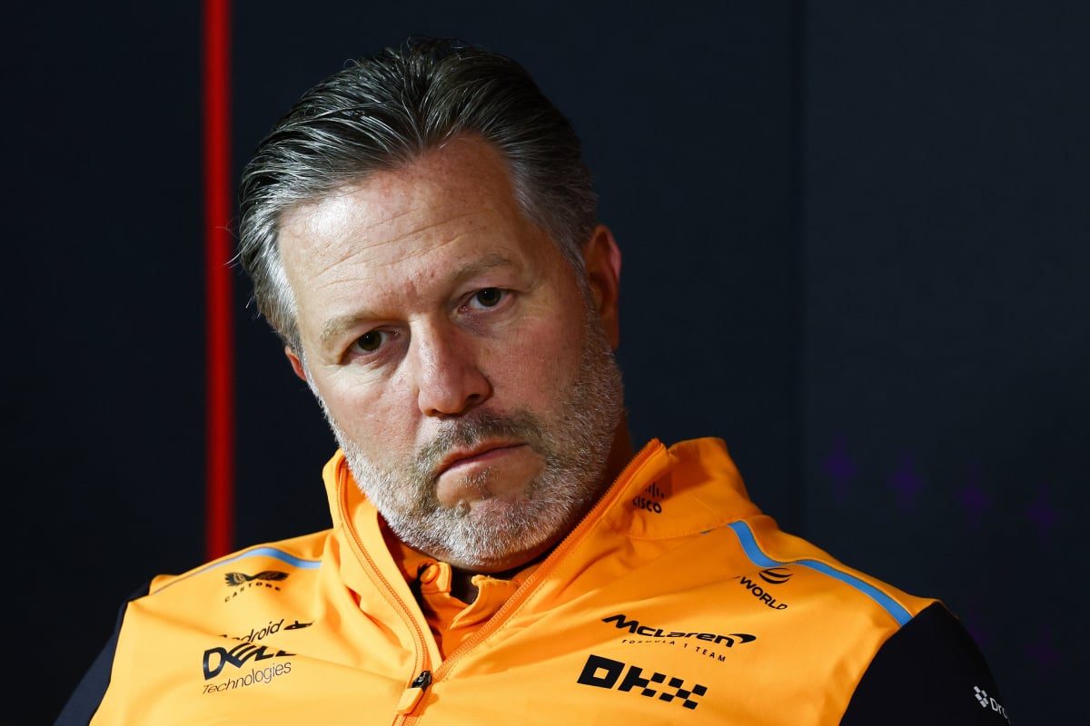 Why is McLaren F1 chief Zak Brown absent at Canadian Grand Prix?