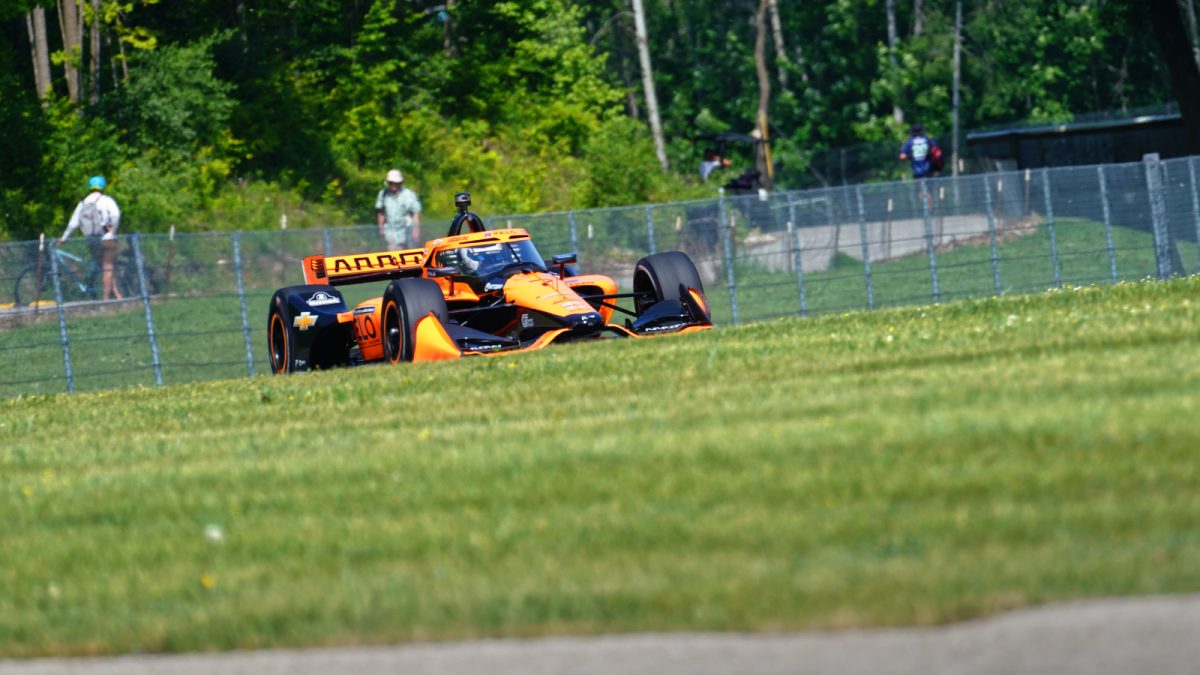 Christian Lundgaard tackles the heat best in second IndyCar practice