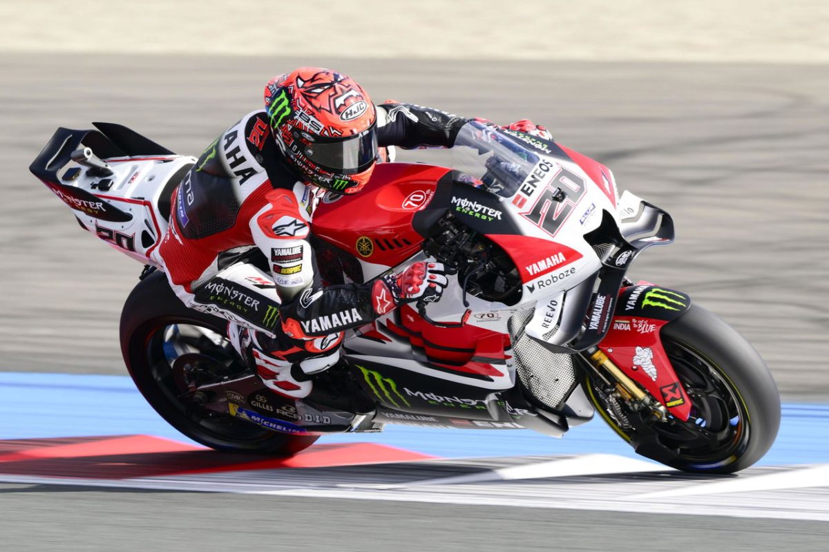 Speed and Style: Yamaha MotoGP Stars Hit the Track in Striking 'Haga R7' Livery