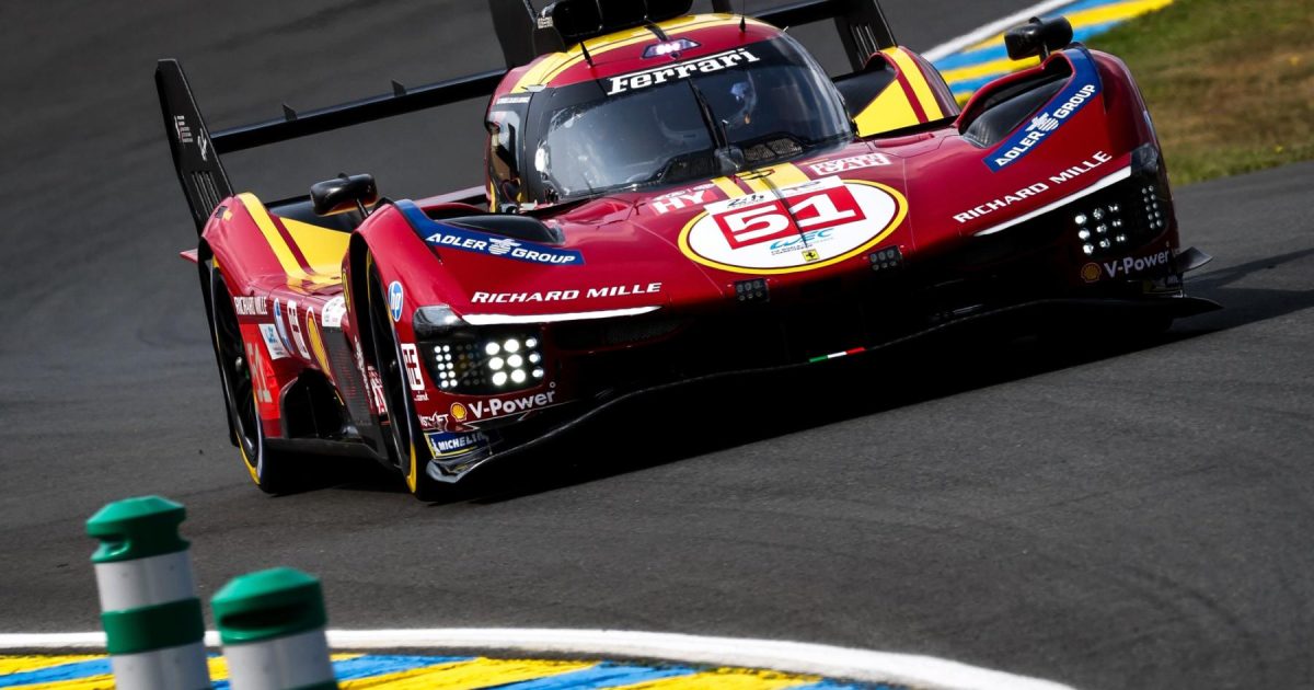 High-Stakes Drama: Leader's Critical Spin at Le Mans Pit Lane Entrance