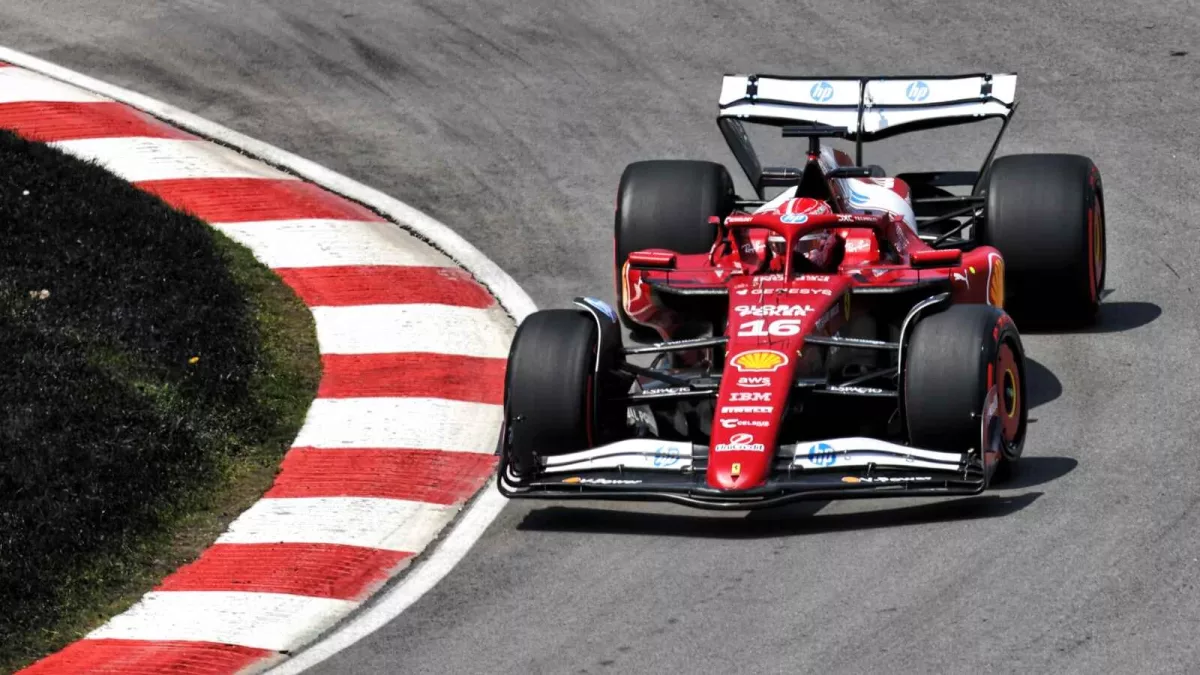 Setback for Ferrari: Leclerc sidelined for FP2 following dramatic crash in practice session