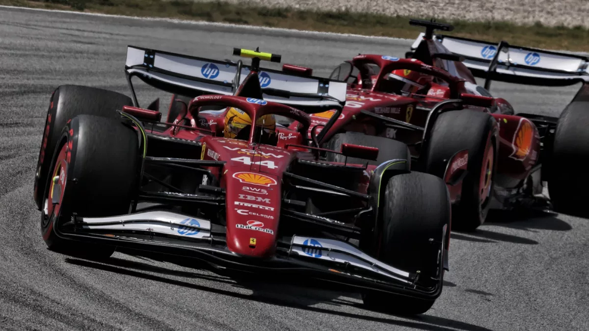 Champions Overcome: Ferrari's Hamilton and Leclerc's Heroic Drive at F1 Spanish GP