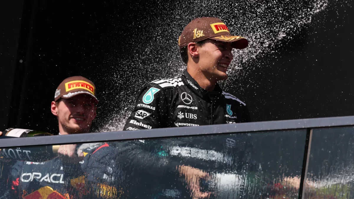 Mercedes' Master Plan: The Verstappen Factor in Russell's Road to Redemption
