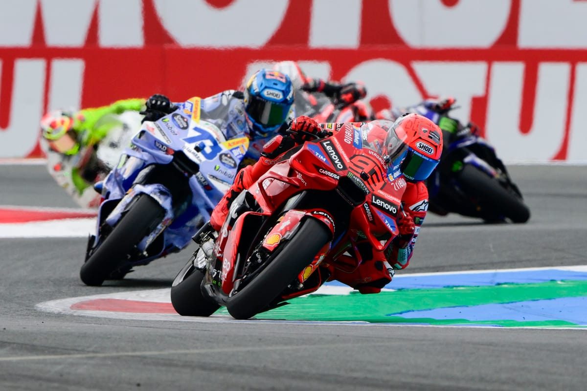 Assen MotoGP sprint: Marquez brothers 1-2 streak continues