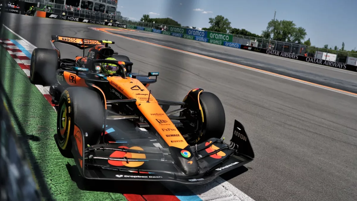 Lando Norris Reigns Supreme in Thrilling Final Practice for F1 Canadian Grand Prix