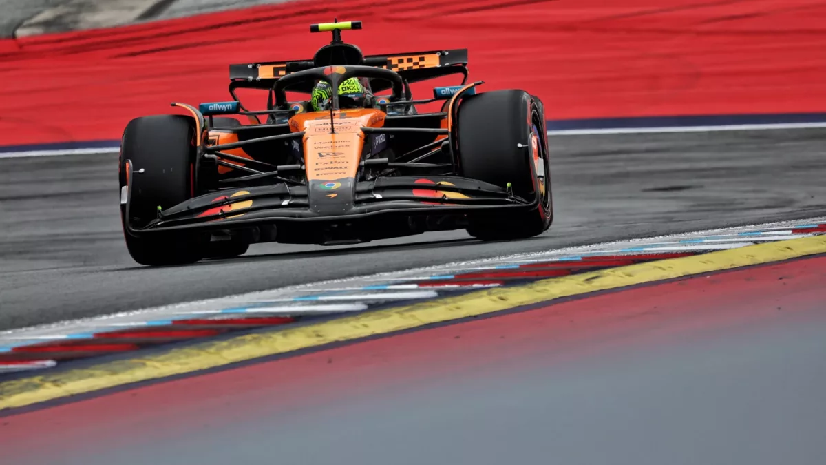 Norris Lights Up the Track: McLaren Dominates FP2 at F1 Austrian Grand Prix