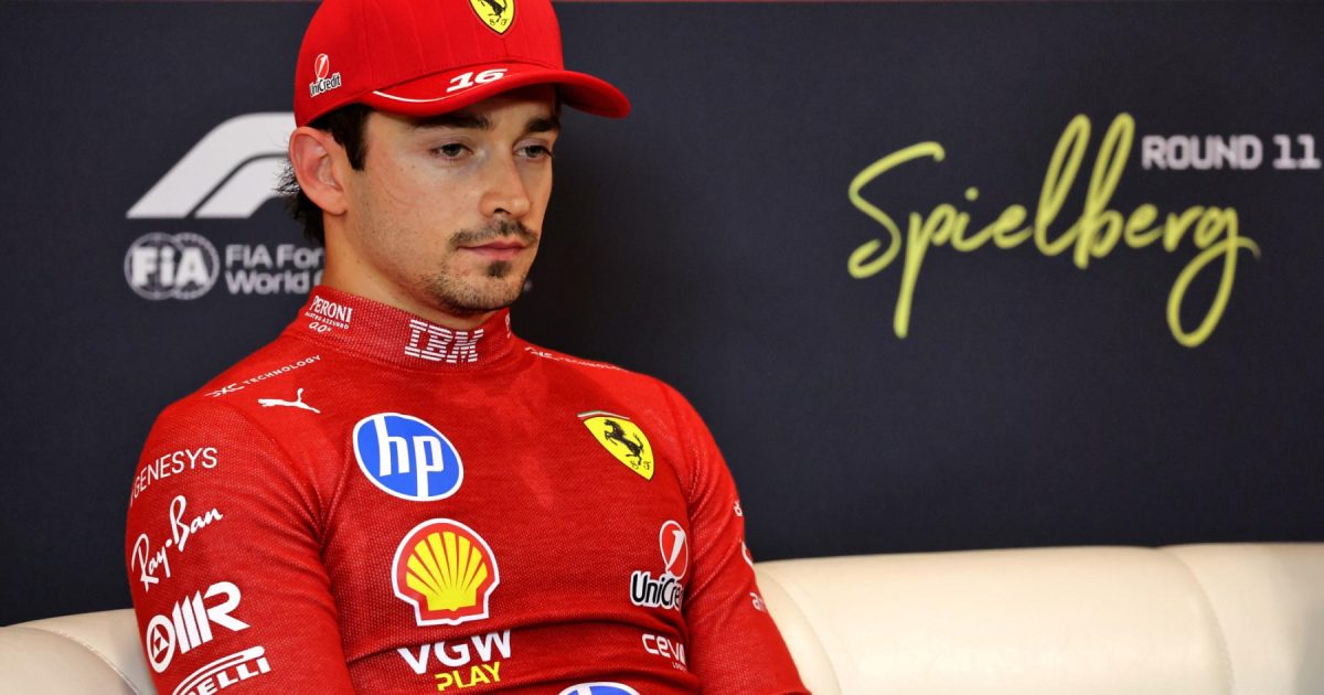 Charles Leclerc's Shocking Moment at the Austrian Grand Prix