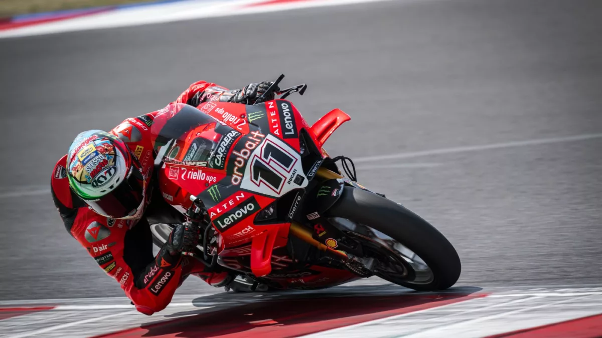 Nicolo Bulega completes lap record to claim Misano WorldSBK Superpole