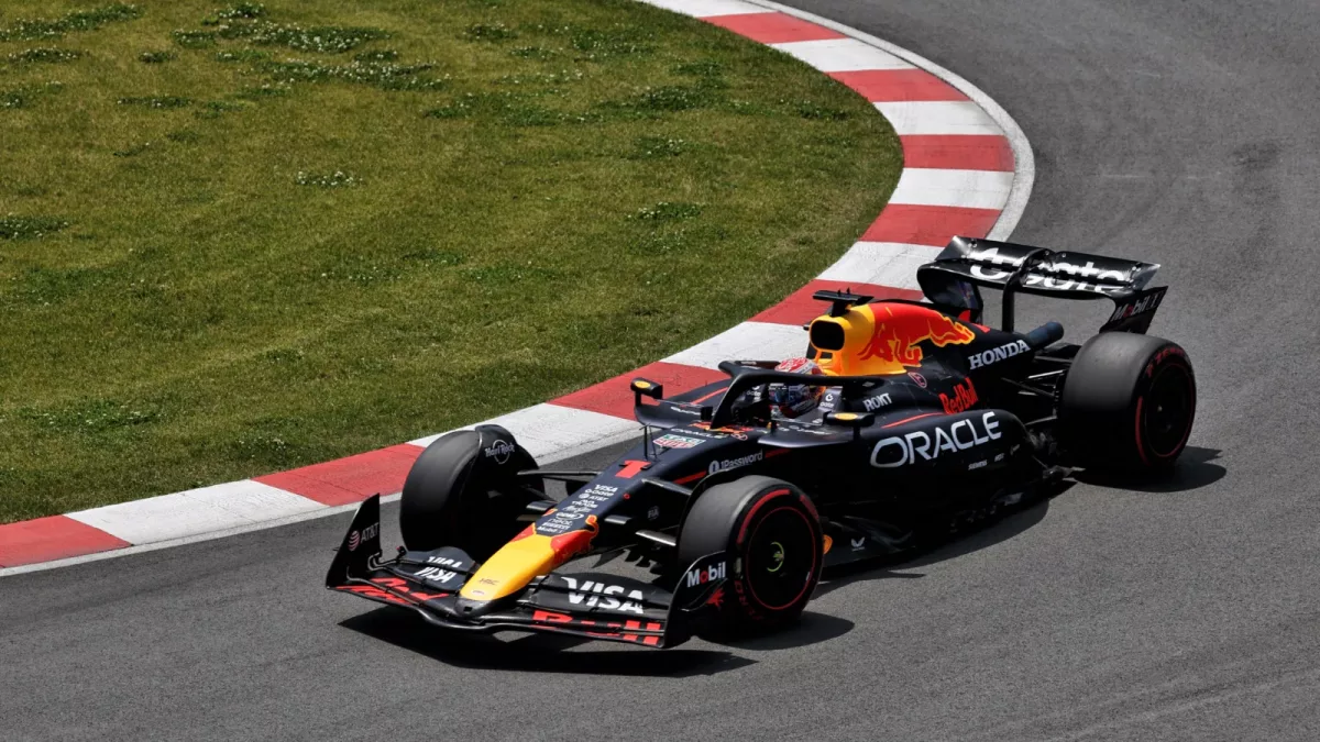 Majestic Max Verstappen Dominates Canada FP1 with Charles Leclerc's Dramatic Crash