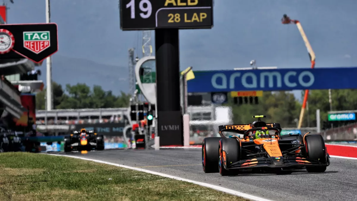 Unveiling McLaren's Strategic Stand: Analyzing Their Bold Decision in the F1 Spanish GP Pitstops Showdown