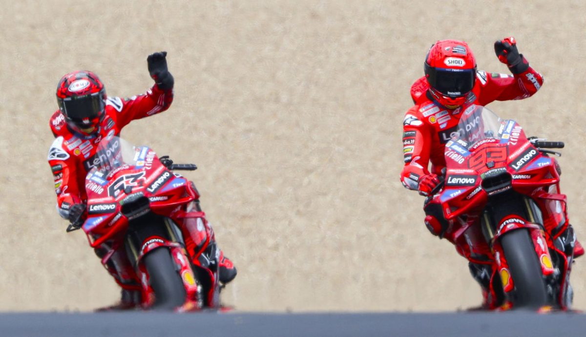 Ducati CEO Applauds Marquez's Unparalleled Talents and Expresses Relief for Bagnaia