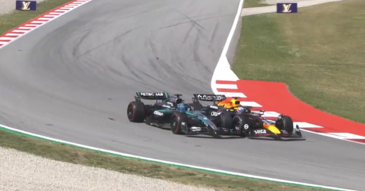 Drama in Barcelona: George Russell Calls Out Max Verstappen's Controversial Behavior at Spanish GP