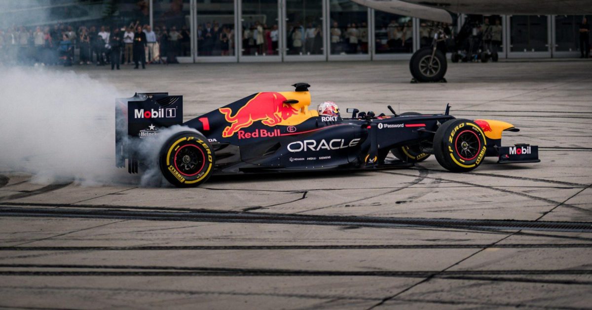 Max Verstappen celebrates 'homecoming' as Red Bull transforms 'iconic' venue