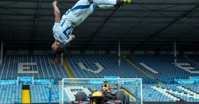 Unleashing the Beast: Red Bull Partners with Premier League Team for Epic Stunt
